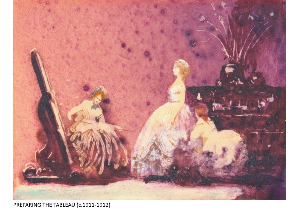 PREPARING THE TABLEAU (c.1911-1912)